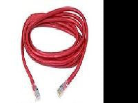 Belkinponents 4ft Cat5e Patch Cable, Utp, Red Pvc Jacket, 24awg, T568b, 50 Micron, Gold Plated