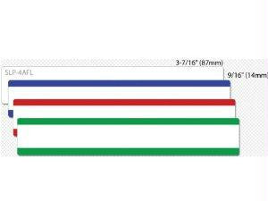 Seiko Instruments Usa, Inc. Labels - Blue;green;pink;yellow - 0.56 In X 3.44 In - For Slp400, 200,