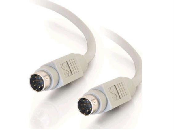 C2g 6ft 8-pin Mini Din M-m Serial Cable