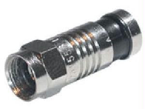 C2g Rg59 Compression F-type Connector With O-ring - 10pk