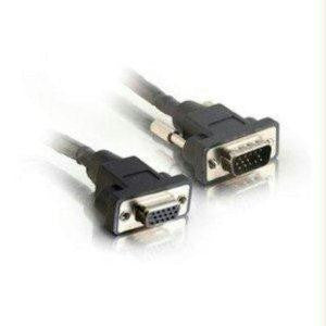 C2g 1ft Panel-mount Hd15 Sxga M-f Monitor Extension Cable