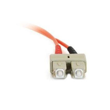C2g C2g 6m Sc-sc 62.5-125 Om1 Duplex Multimode Pvc Fiber Optic Cable (usa-made) - Or