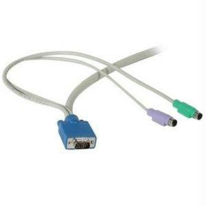 C2g 25ft 3-in-1 Universal Hd15 Vga + Ps-2 Kvm Cable