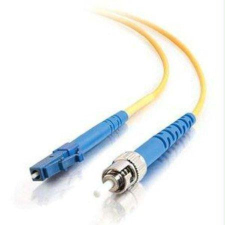 C2g C2g 20m Lc-st 9-125 Os1 Simplex Singlemode Pvc Fiber Optic Cable - Yellow