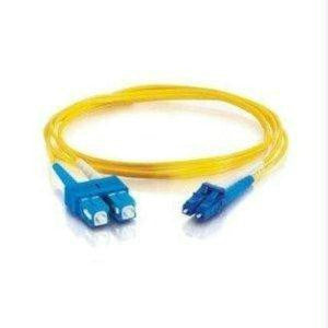 C2g C2g 6m Lc-sc 9-125 Os1 Duplex Singlemode Fiber Optic Cable (plenum-rated) - Yell