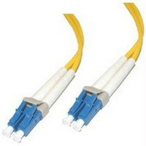 C2g C2g 6m Lc-lc 9-125 Os1 Duplex Singlemode Pvc Fiber Optic Cable - Yellow