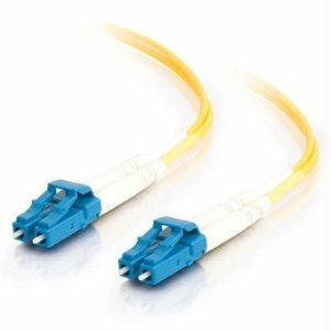 C2g C2g 20m Lc-lc 9-125 Os1 Duplex Singlemode Pvc Fiber Optic Cable - Yellow