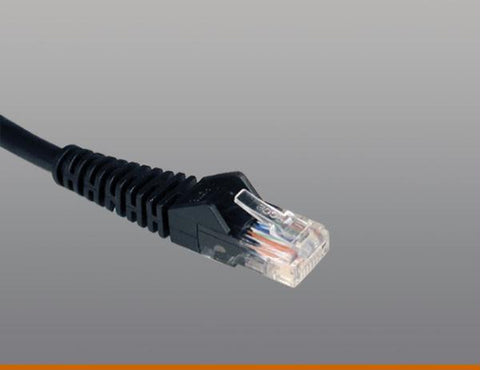 Tripp Lite Cat5e 350mhz Snagless Molded Patch Cable (rj45 M-m) - Black, 5-ft.