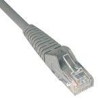 Tripp Lite Cat6 Gigabit Snagless Molded Patch Cable (rj45 M-m) - Gray, 7-ft.