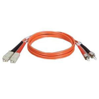 Tripp Lite Duplex Multimode 62.5-125 Fiber Patch Cable (sc-st), 2m (6-ft.)