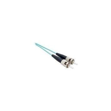 Unirise Usa, Llc 3 Meter Om3 10 Gig Fiber Optic Cable, Aqua, Pvc Jacket 50-125 Micron Multimode D