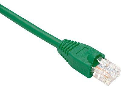 Unirise Usa, Llc Cat6 Gigabit Ethernet Patch Cable, Utp, Green, Snagless, 2ft