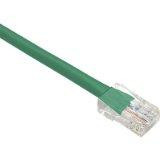 Unirise Usa, Llc Cat6 Gigabit Ethernet Patch Cable, Utp, Green, Snagless, 3ft