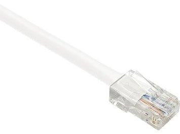 Unirise Usa, Llc Cat6 Gigabit Ethernet Patch Cable, Utp, White, Snagless, 1ft