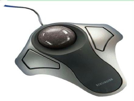 Kensingtonputer Trackball - Optical - 2 - Cable - Black