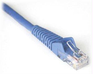 Tripp Lite Cat6 Gigabit Snagless Molded Patch Cable (rj45 M-m) - Blue, 10-ft.