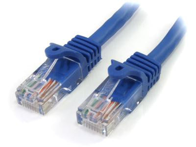 50 FT BLUE SNAGLESS CAT5 UTP PATCH CABLE