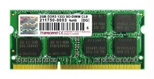 Transcend Information Transcend Memory 2gb Ddr3 1333 Mhz (pc3 10666) Non-ecc Non-registered, So-di