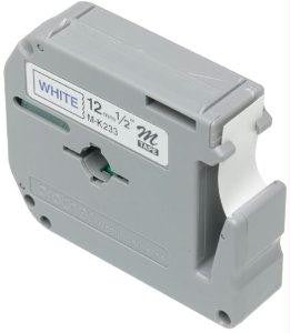 Brother International Corporat Labels - Non-laminated Tape - Blue On White - Roll (0.47 In X 26.3