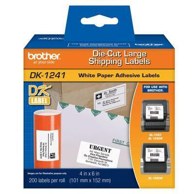 Brother International Corporat 4 X6  Large Shipping Labels (200labels)