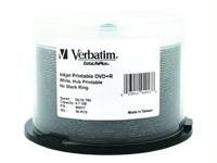 Verbatim Americas Llc Disc, Dvd+r, 4.7gb, 16x, Wht Ij Hub Printabledatalifeplus, 50-pk