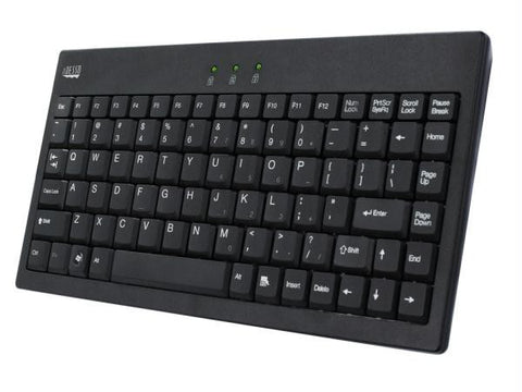 Adesso Mini Usb Keyboard ,with Ps-2 Adaptor ,  Retail Box