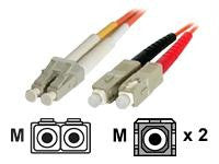 Startech 5m Multimode Fiber Patch Cable Lc-sc