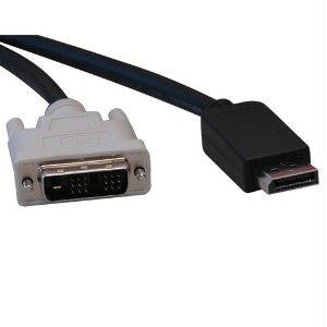 Tripp Lite Displayport To Dvi Cable, Displayport With Latches To Dvi-d Single Link Adapter