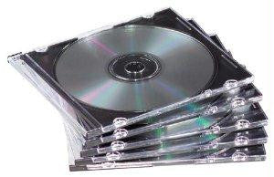 Fellowes, Inc. Fellowes Slim Jewel Cases Are Made Of Durable Plastic And Hold 1 Cd-dvd In Half