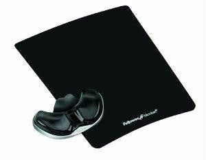 Fellowes, Inc. Gliding Palm Support W-microban - Black