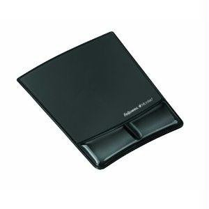 Fellowes, Inc. Mousepad-wrist Support W-microban - Blac