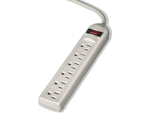 Fellowes, Inc. Economical Fellowes Power Strip With 6 Outlets. Office Grade Power Strip Has 3-p