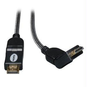Tripp Lite High Speed Hdmi Cable With Swivel Connectors, Digital Video With Audio (m-m) 3-f
