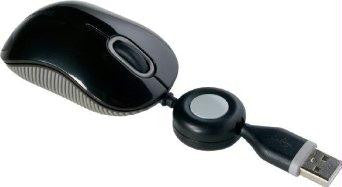 Targus Mouse - Optical - Wired - Usb - Black;gray