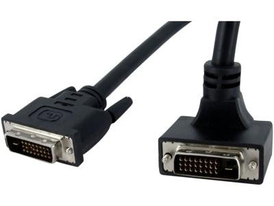 90 DEGREE ANGLED DVI-D MONITOR CABLE