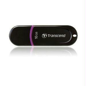 Transcend Information Transcend 16gb Usb 2.0 Flash Drive (jetflash 300, Black)