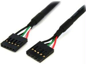 Startech 18in Internal 5 Pin Usb Idc Motherboard Header Cable   F-f