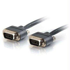 C2g 35ft Plenum-rated Hd15 Sxga M-m Monitor-projector Cable With Rounded Low Profile