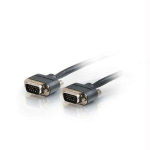 C2g 50ft Plenum-rated Hd15 Sxga M-m Monitor-projector Cable With Rounded Low Profile