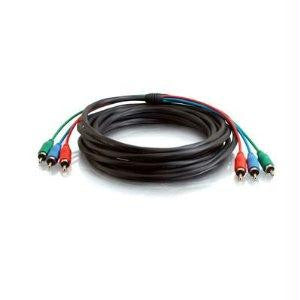 C2g 50ft Plenum-rated Component Video Cable With Low Profile Connectors