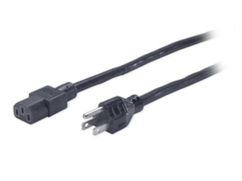 Apc Cables 2ft Power Cord C13- 5-15p 15a-125v 14-3