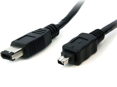 Startech 1 Ft Ieee-1394 Firewire Cable 4-6 M-m