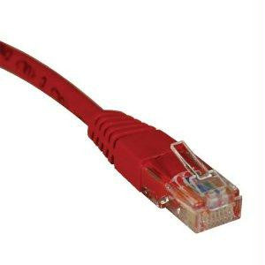 Tripp Lite Cat5e 350mhz Molded Patch Cable (rj45 M-m) - Red, 1-ft.