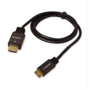 Siig, Inc. Premium Hdmi To Mini Hdmi Cable With Metal Hood & Gold-plated Connectors - 1 Met