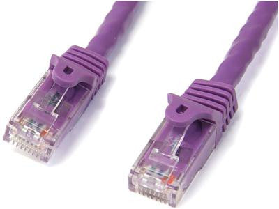 7FT PURPLE SNAGLESS CAT6 UTP PATCH CABLE