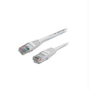 STARTECH 6 FT WHITE MOLDED CAT6 UTP PATCH CABLE - ETL VERIFIED