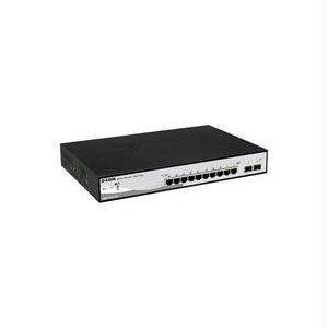 D-link Systems 10-port Poe Gigabit Websmart Switch, Including 2 Gigabit Combo Base-t-sfp