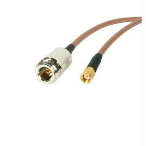 Startech 1 Ft N-female To Rp-sma Wireless Antenna Adapter Cable   F-m