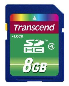 Transcend Information Flash Memory Card - 8 Gb - Sdhc Memory Card