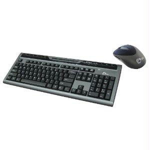 SIIG, INC. 2.4GHZ WIRELESS MULTIMEDIA KEYBOARD WITH WIRELESS OPTICAL MOUSE